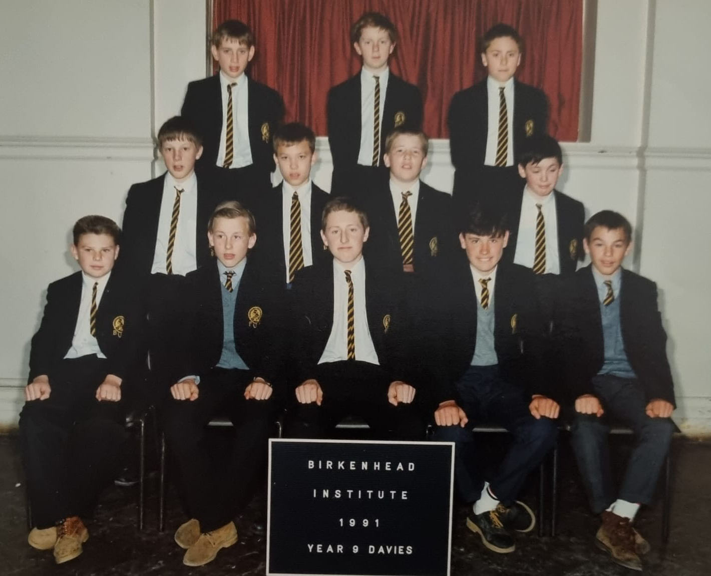 1991 Year 9 Davies